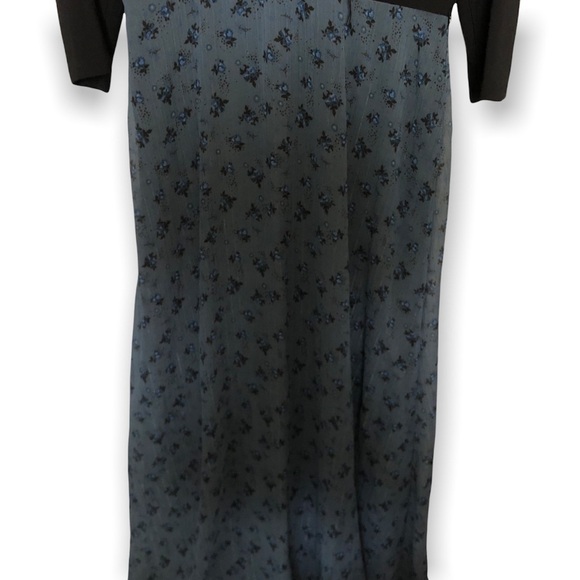 Chetta B 3/4 sleeve maxi floral print dress - Picture 3 of 7